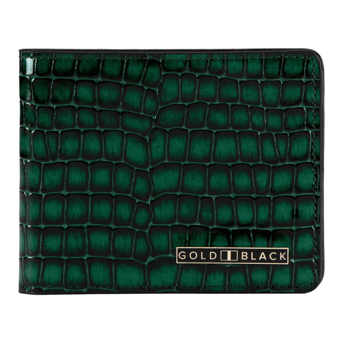 Geldbörse GM Leder MILANO-Design Grün - GOLDBLACKpremium