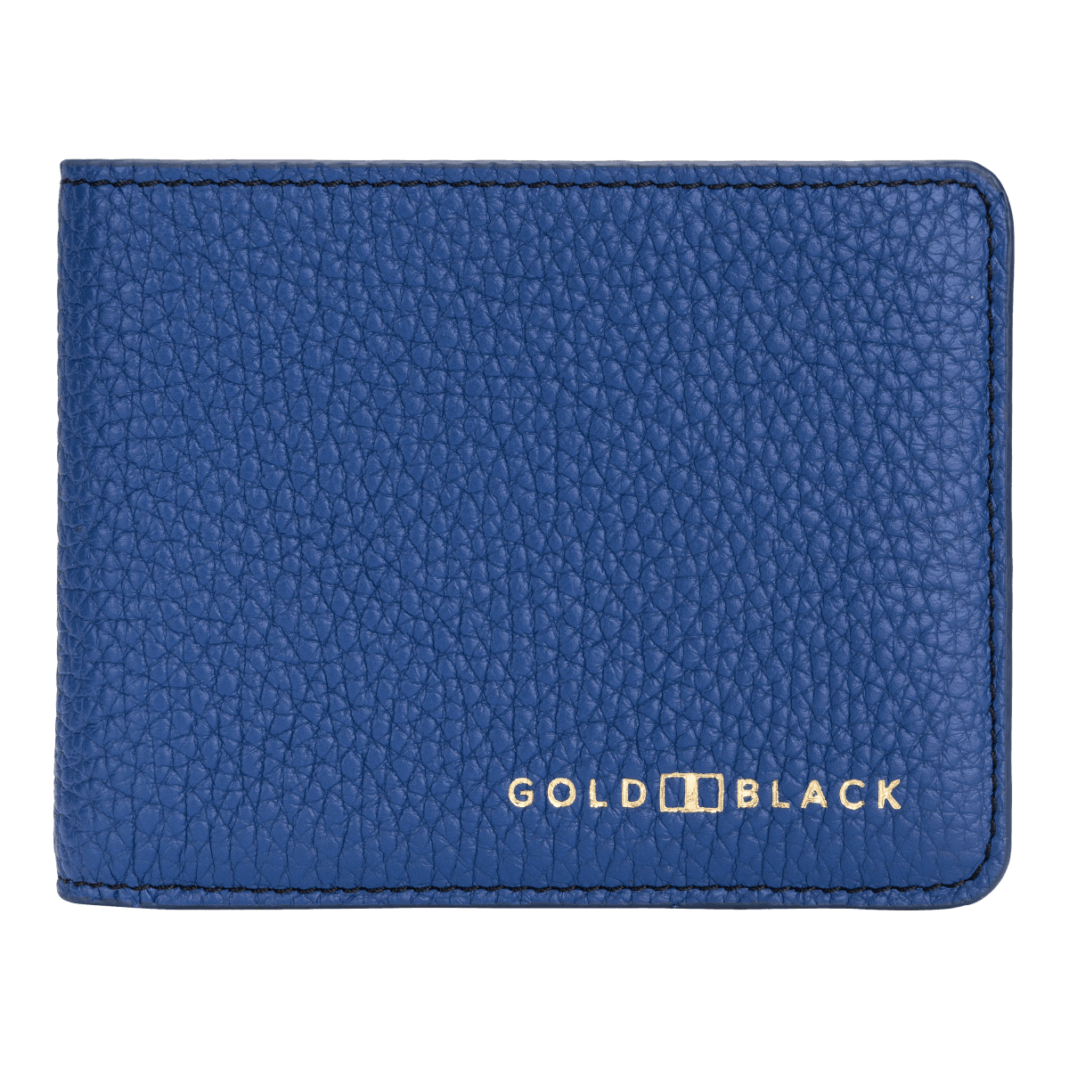 Geldbörse GM Leder Nappa Blau - GOLDBLACKpremium