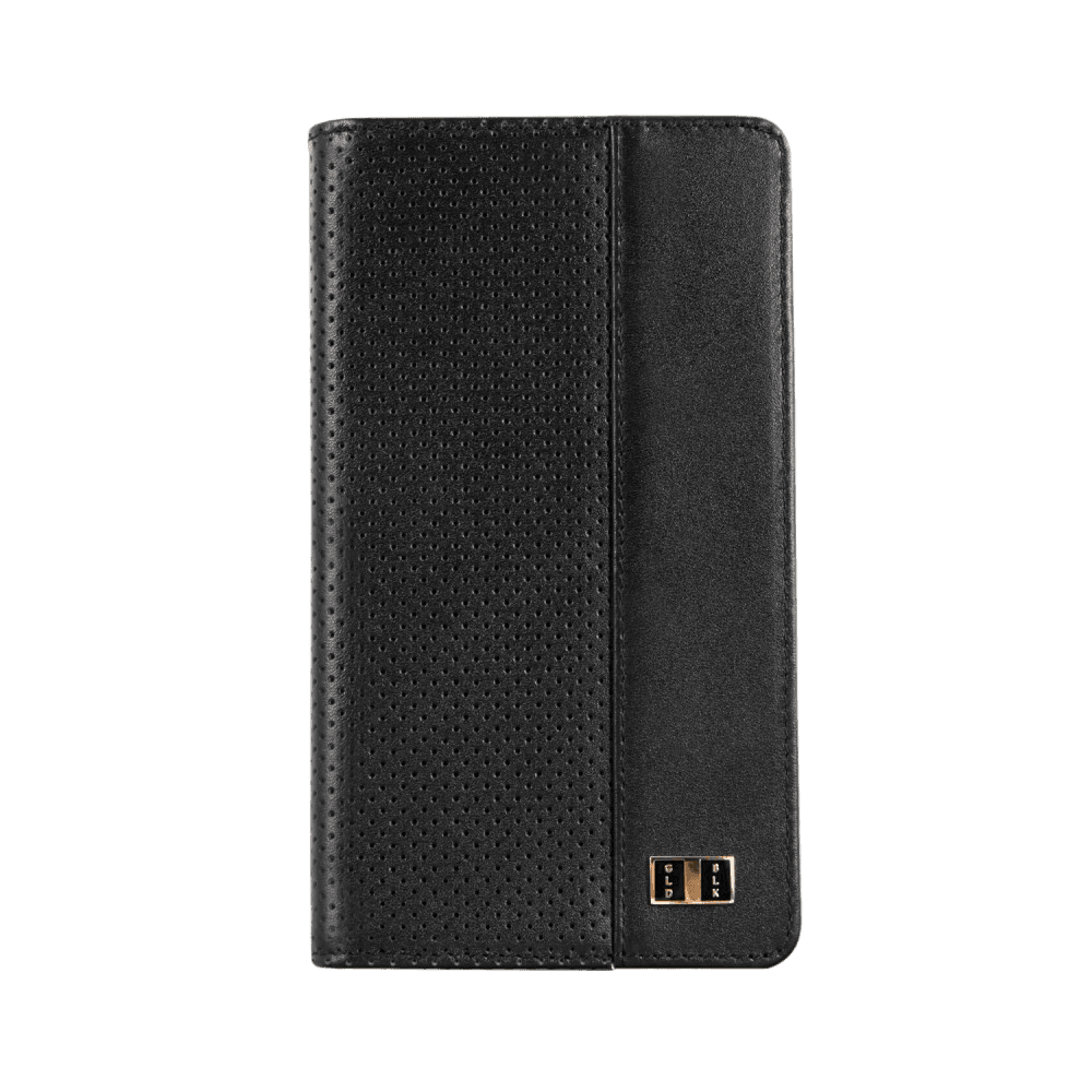 Billion Geldbörse mit Handyfach aus Leder Grip Design Schwarz - GOLDBLACKpremium