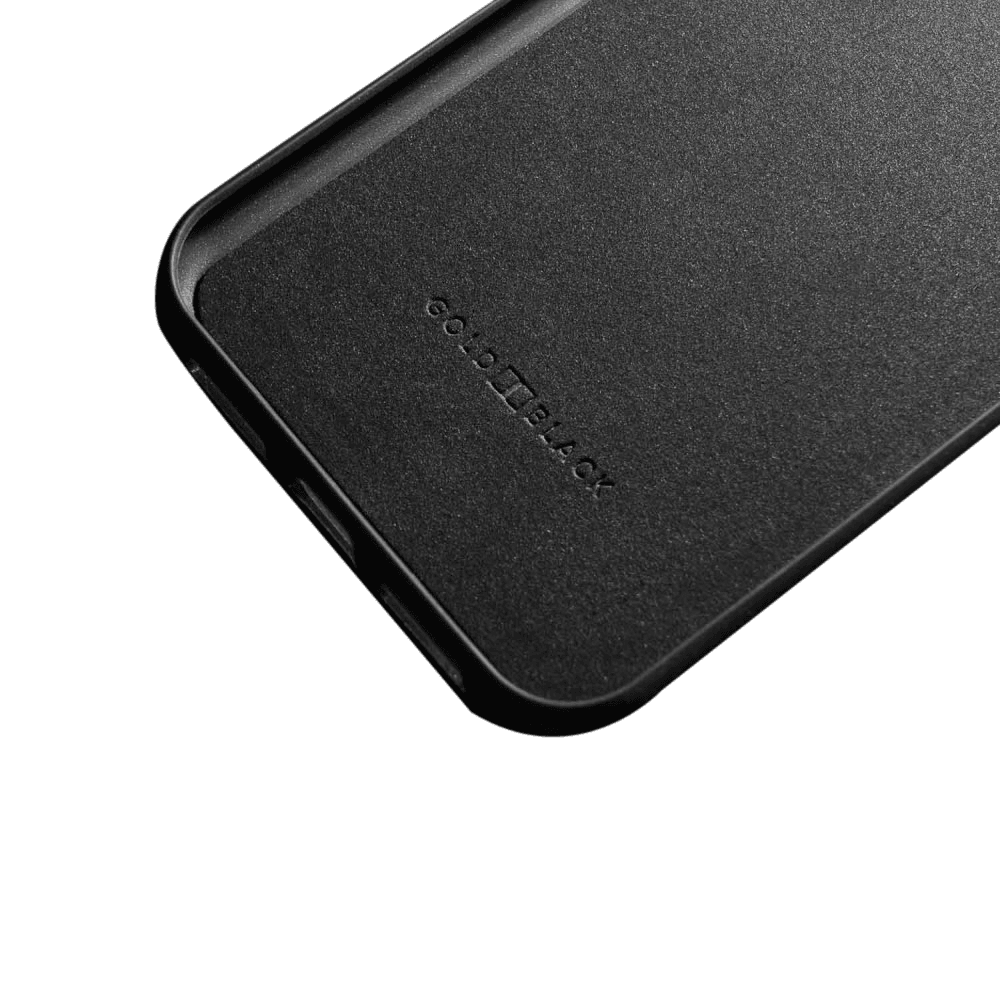 iPHONE 11 PRO LEDERHÜLLE PYTHON DUNKELGRÜN - GOLDBLACKpremium