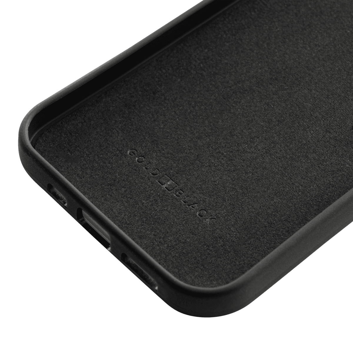 iPhone 12 / 12 Pro Lederhülle mit Fingerschlaufe Milano Grün - GOLDBLACKpremium