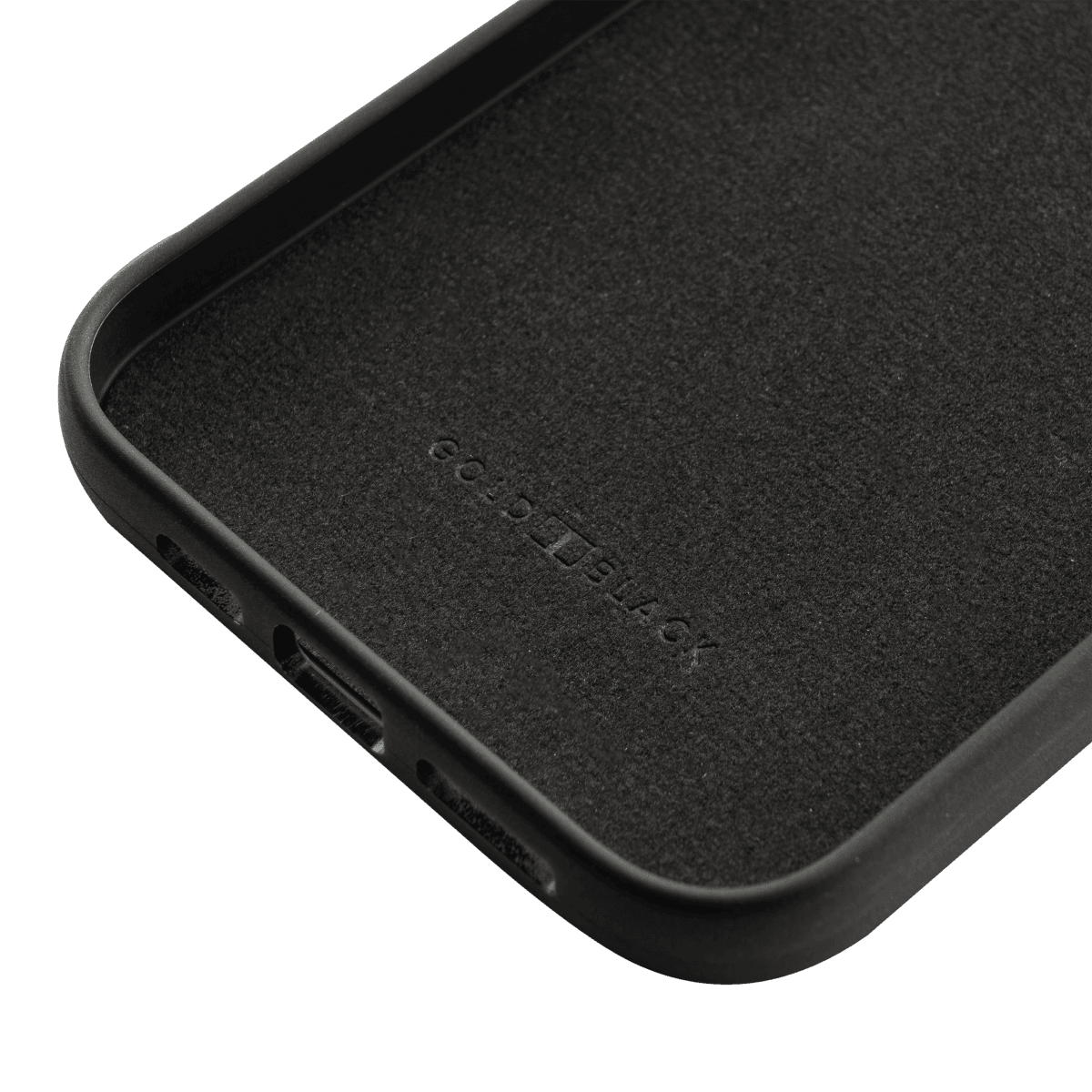 iPhone 12 Pro Max Lederhülle mit Fingerschlaufe Milano Grün - GOLDBLACKpremium